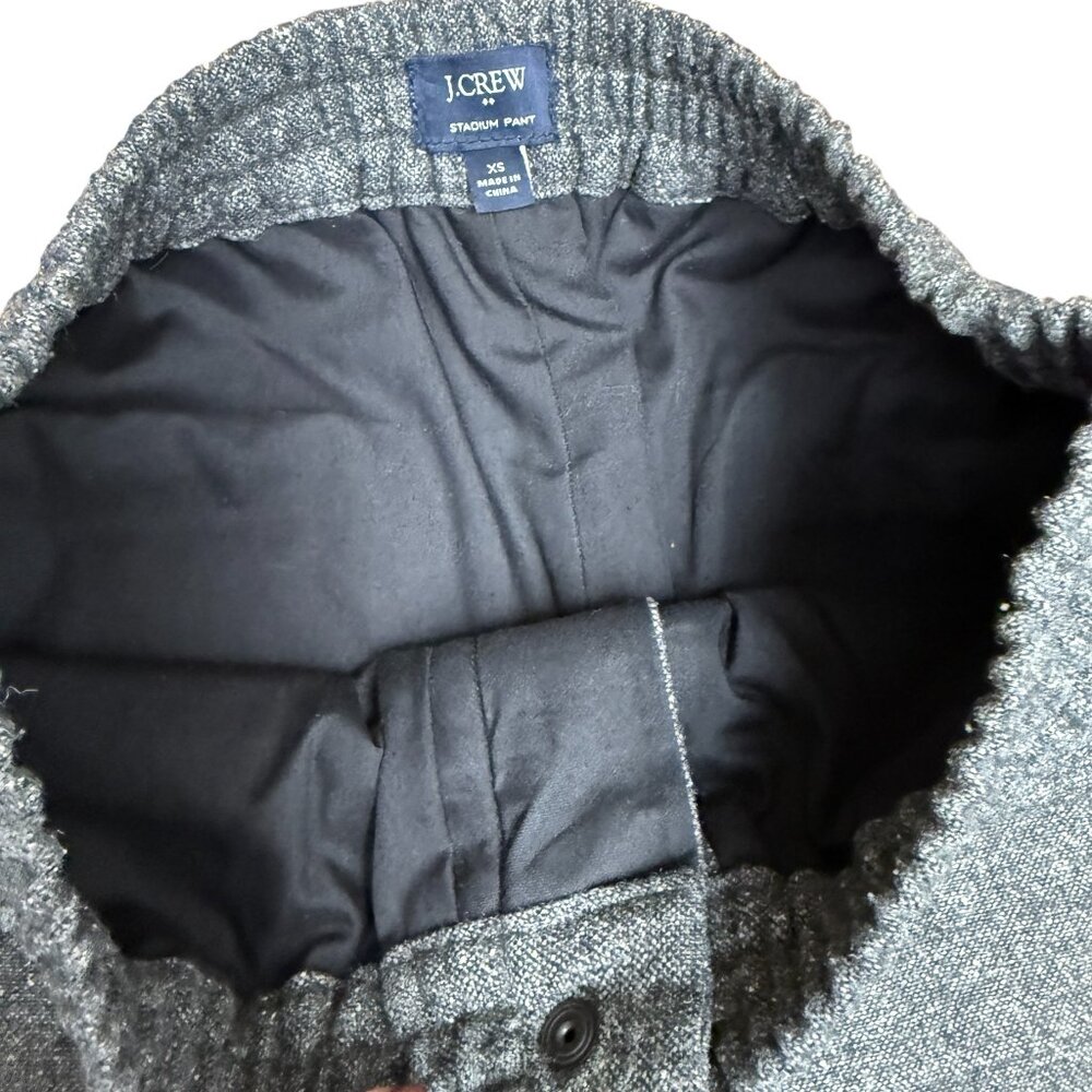 J. CREW Men's EUC Wool Stadium‎ Jogger Pant Gray | Size XS - Picture 5 of 9